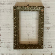 Vintage carved wood frame